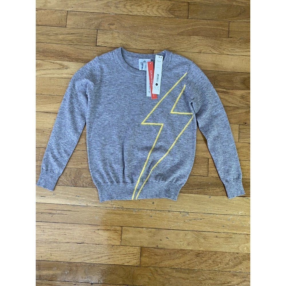 Madeleine Thompson Aqua Sweater Boy Size S Viscose